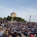 διαμαρτυρία στην Θεσσαλονίκη