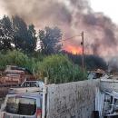 Φωτιά στην Αγία Βαρβάρα