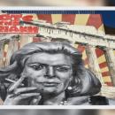 γκράφιτι της Μελίνας Μερκούρη 