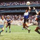 το χέρι του Θεού Μαραντόνα