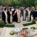 Αρχιερατικό τρισάγιο στο μνήμα του Ειρηναίου Γαλανάκη