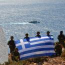 Καστελόριζο ελληνική σημαία
