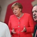 Μέρκελ Μητσοτάκης και Ερντογάν