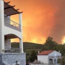 Φωτιά στη Μάνη