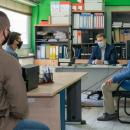 Χρυσοχοΐδης στο αστυνομικό τμήμα Αγ. Παντελεήμονα