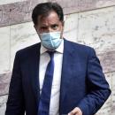 Άδωνις Γεωργιάδης με μάσκα