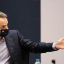 Μητσοτάκης με μάσκα