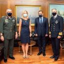 Παναγιωτόπουλος με Ολλανδό Αρχηγό ΓΕΕΘΑ