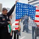 καινε αμερικανική σημαία στο Ιράν