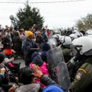 μετανάστες στη Λέσβο