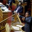 Μητσοτάκης και Τσίπρας στη βουλή