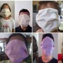 μαθητές με μάσκες