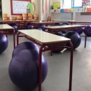 μπάλες γυμναστικής σε Δημοτικό σχολείο