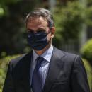 Μητσοτάκης με μάσκα