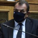 Παναγιωτόπουλος με μάσκα
