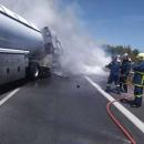 φωτιά σε βυτιοφόρο