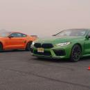 BMW M8 εναντίων Ford Mustang Shelby GT500