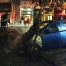 καμένο αμάξι