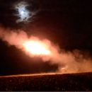 βλήματα Grad το βράδυ