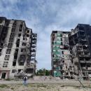 κατεστραμμένο κτήριο