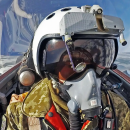 πιλότος ουκρανικού MiG-29 εν πτήσει