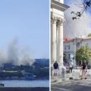ουκρανική επίθεση στα ρωσικό ναυτικό διοικητήριο της Σεβαστούπολης