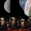nasa artemis ii orion spacecraft astronau