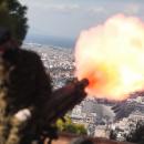 Κανονιοβολισμοί από τον Λυκαβηττό - 28η Οκτωβρίου