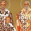 Οι Άγιοι Κλήμης Επίσκοπος Αγκύρας και Αγαθάγγελος