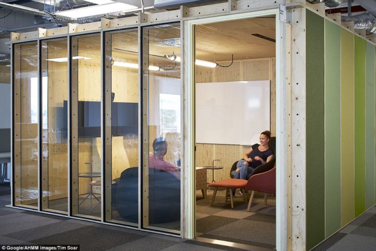 As for those who might put on the infamous 'Google stone' - weight gained from the free food provided by the company - there is a gym surrounded by a 90-metre running track