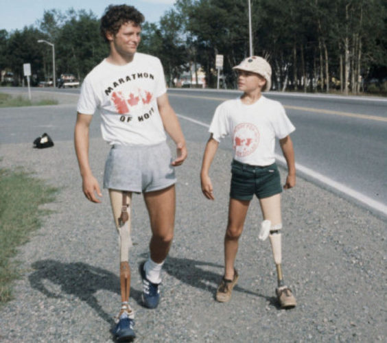Terry Fox has been inducted into the Medical Hall of Fame