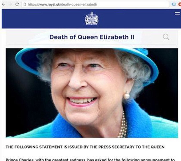 Queen Elizabeth II death rumours in Russian media must credit east2west news