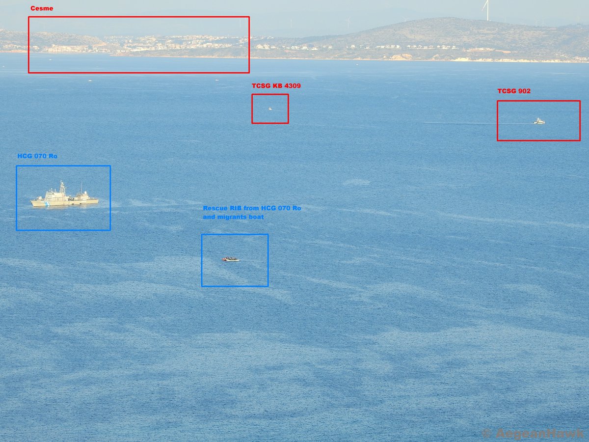 Με την «ουρά στα σκέλια» οι Τούρκοι: Πλοίο του ΛΣ έδιωξε την τουρκική ακτοφυλακή στα Στενά της Χίου  